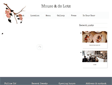 Tablet Screenshot of mousedelotz.com